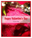 Photo Valentine Big Rectangle Labels 3.25x4